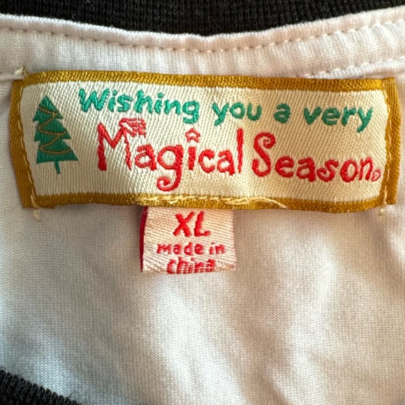 Red Plaid Papa Buffalo Matching Family Pajama Christmas Baseball Tee White Black - Picture 3 of 5